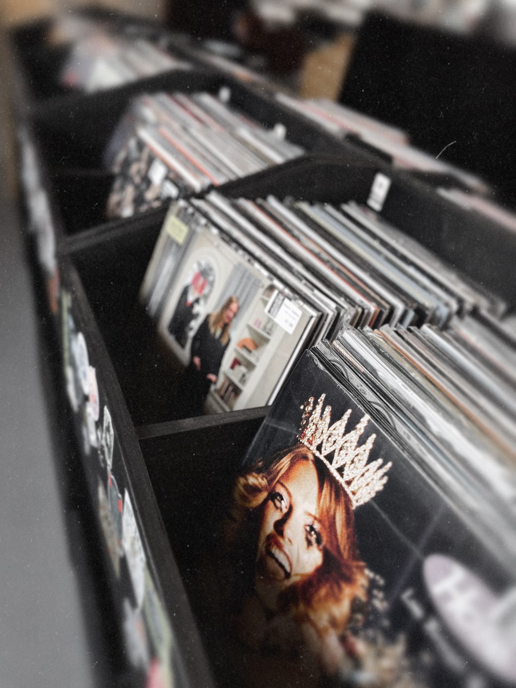 The Records Department alphabetical bins