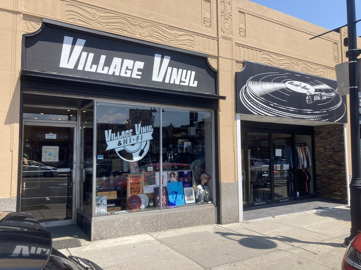 Village Vinyl & Hi-Fi storefront