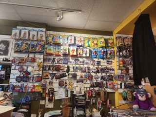Memorabilia and music culture on display at Johnny's.