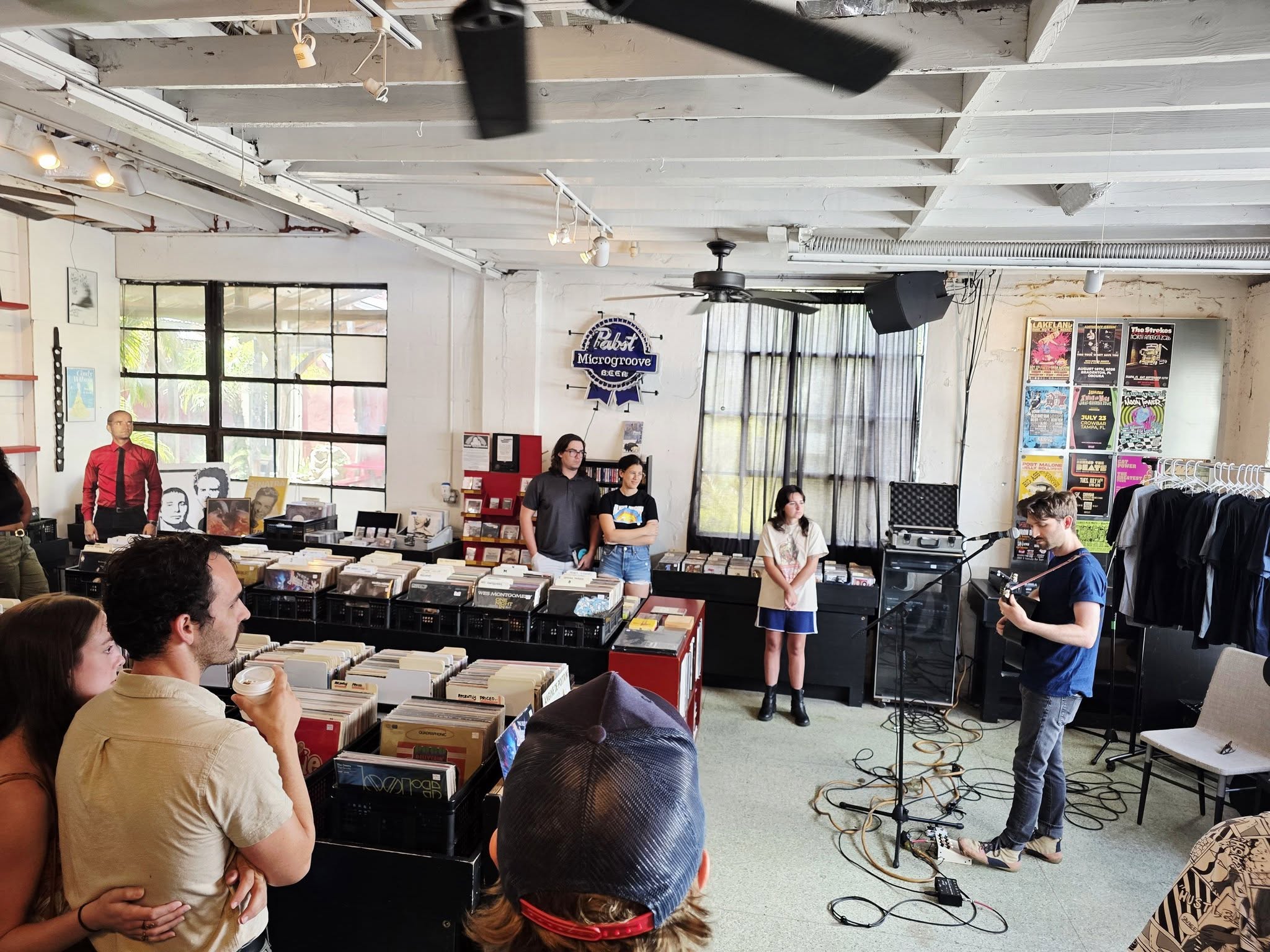 Live music at Microgroove