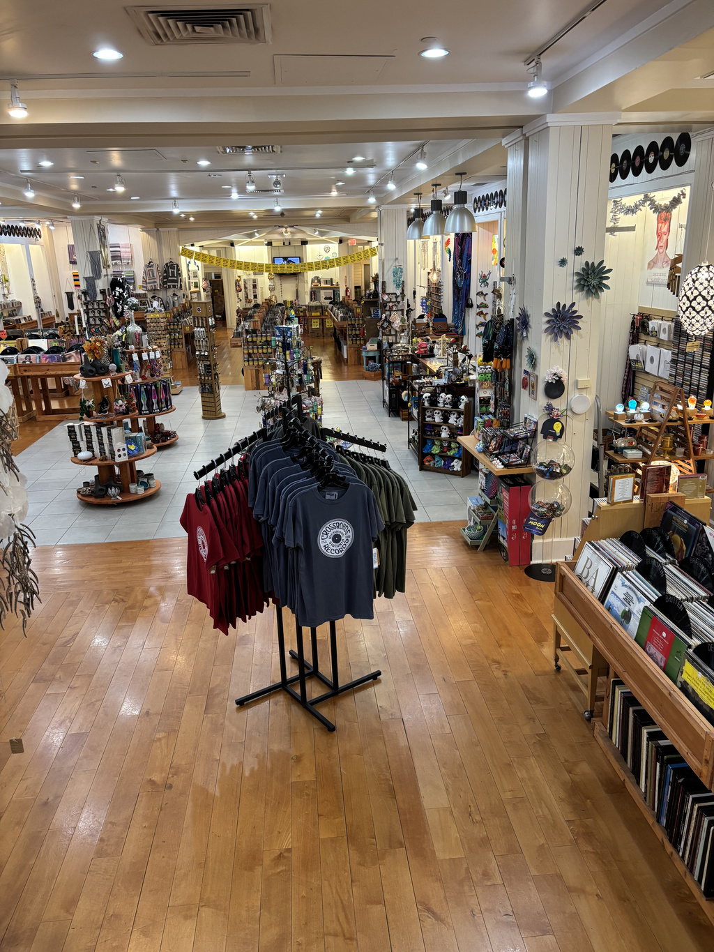 Crossroads Records sales floor
