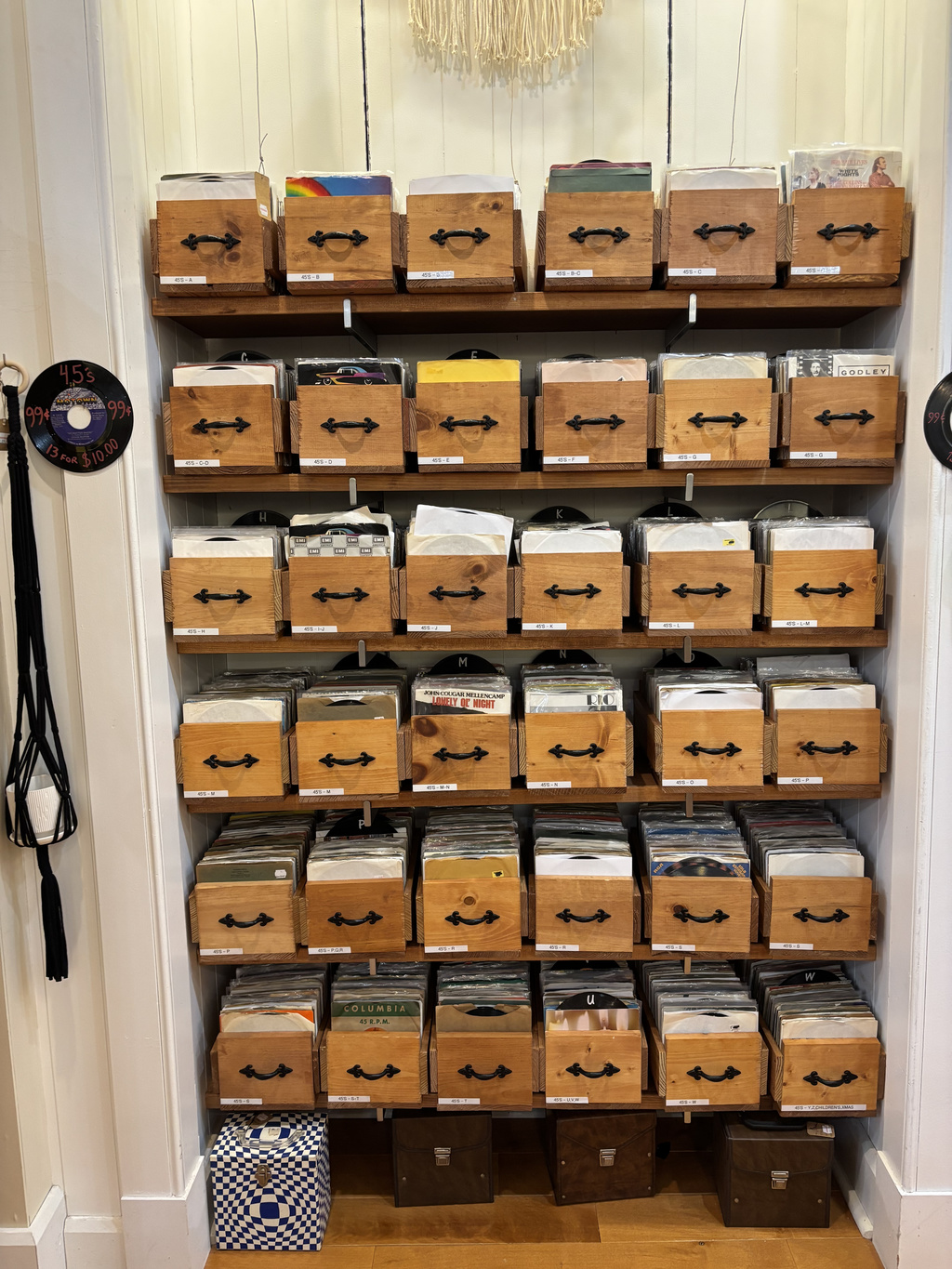 Crossroads Records small-format storage