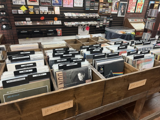 LP bins at RocknShop