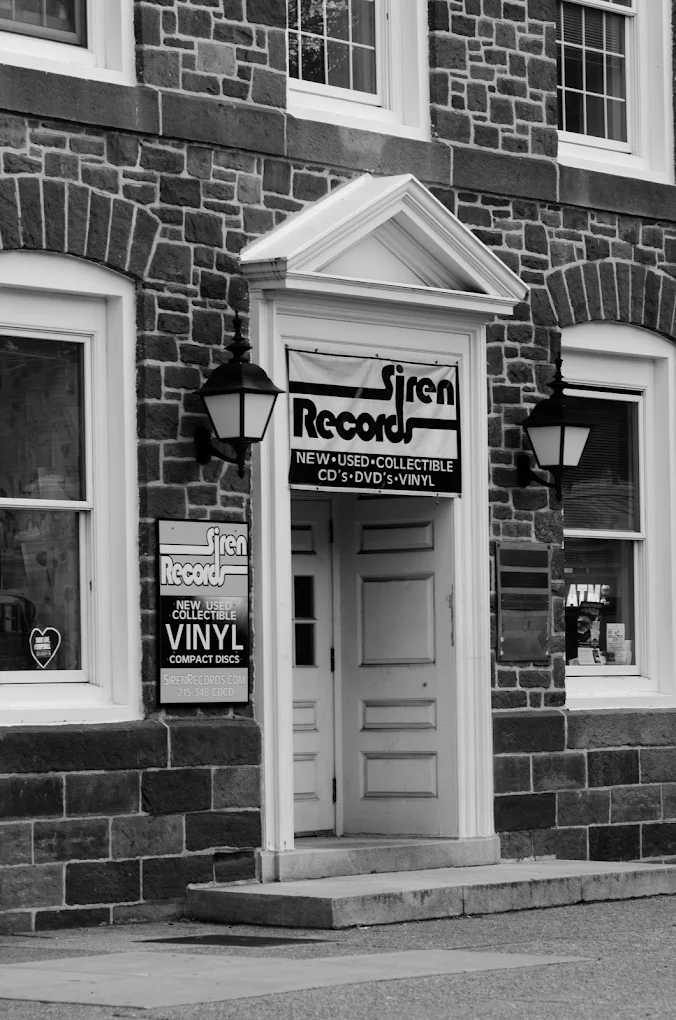 Storefront of Siren Records