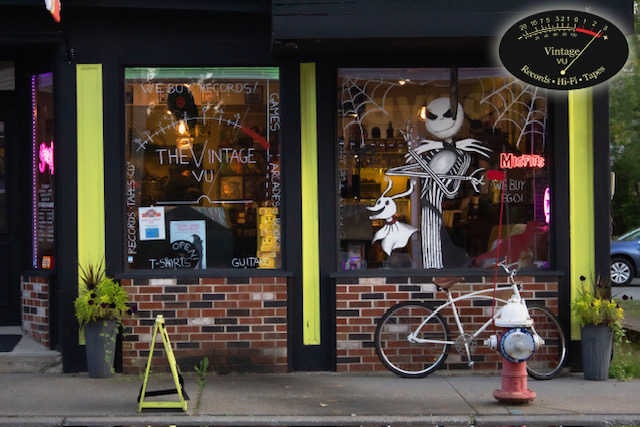 The Vintage VU storefront in Belvidere.