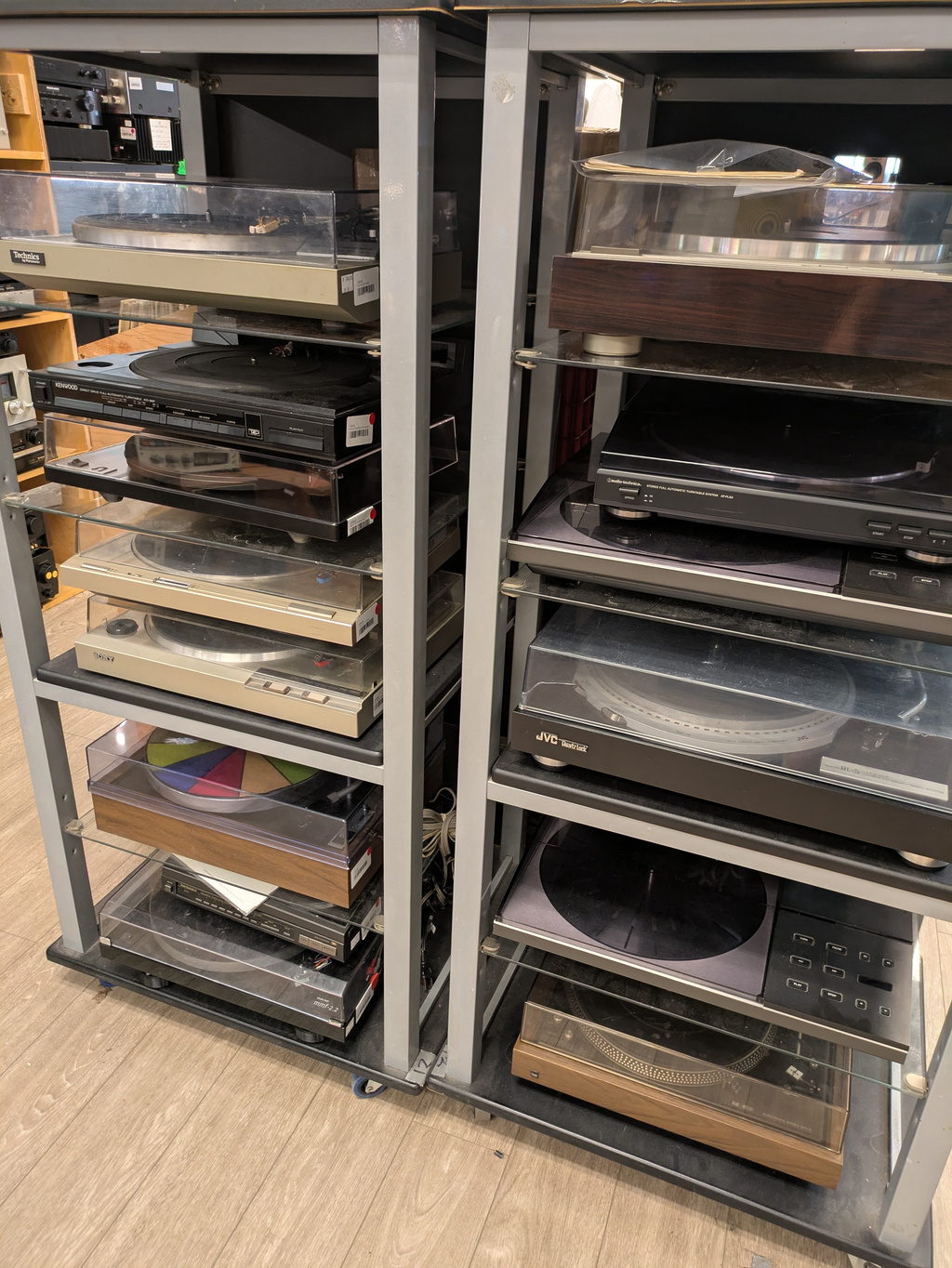 Turntables at Turntables & Trails