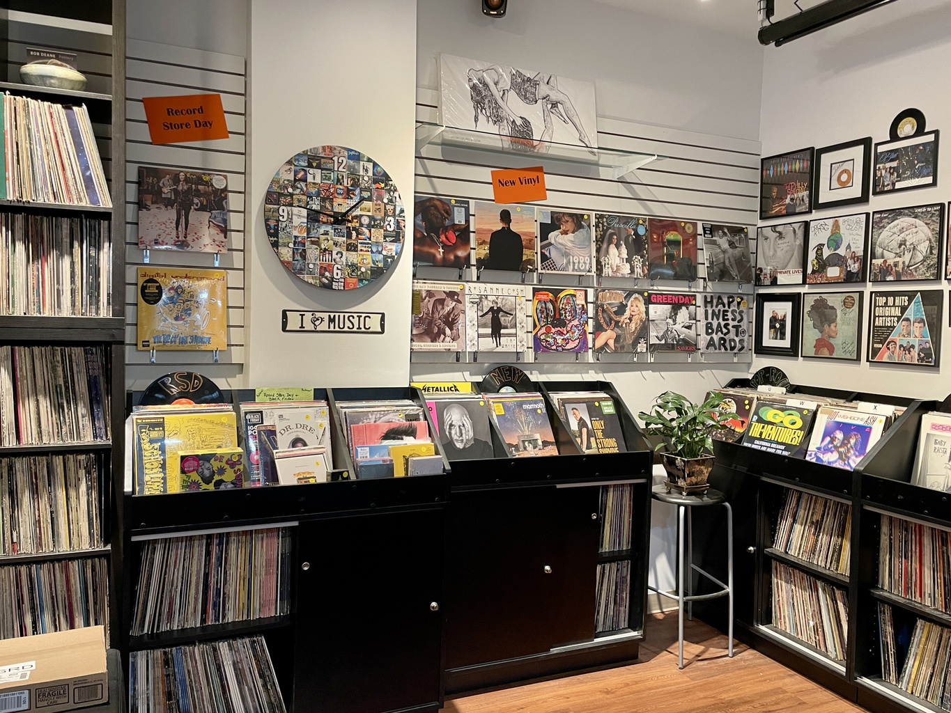 Vinyl Revival store interior
