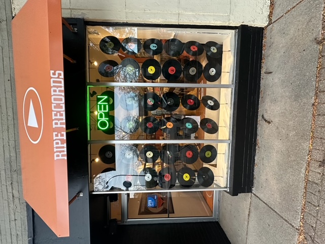 Storefront of Ripe Records Detroit