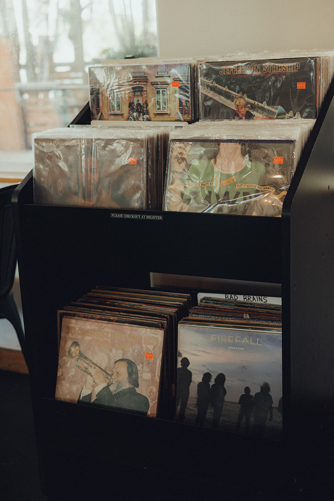 Mo' Brunch + Brews vinyl crate