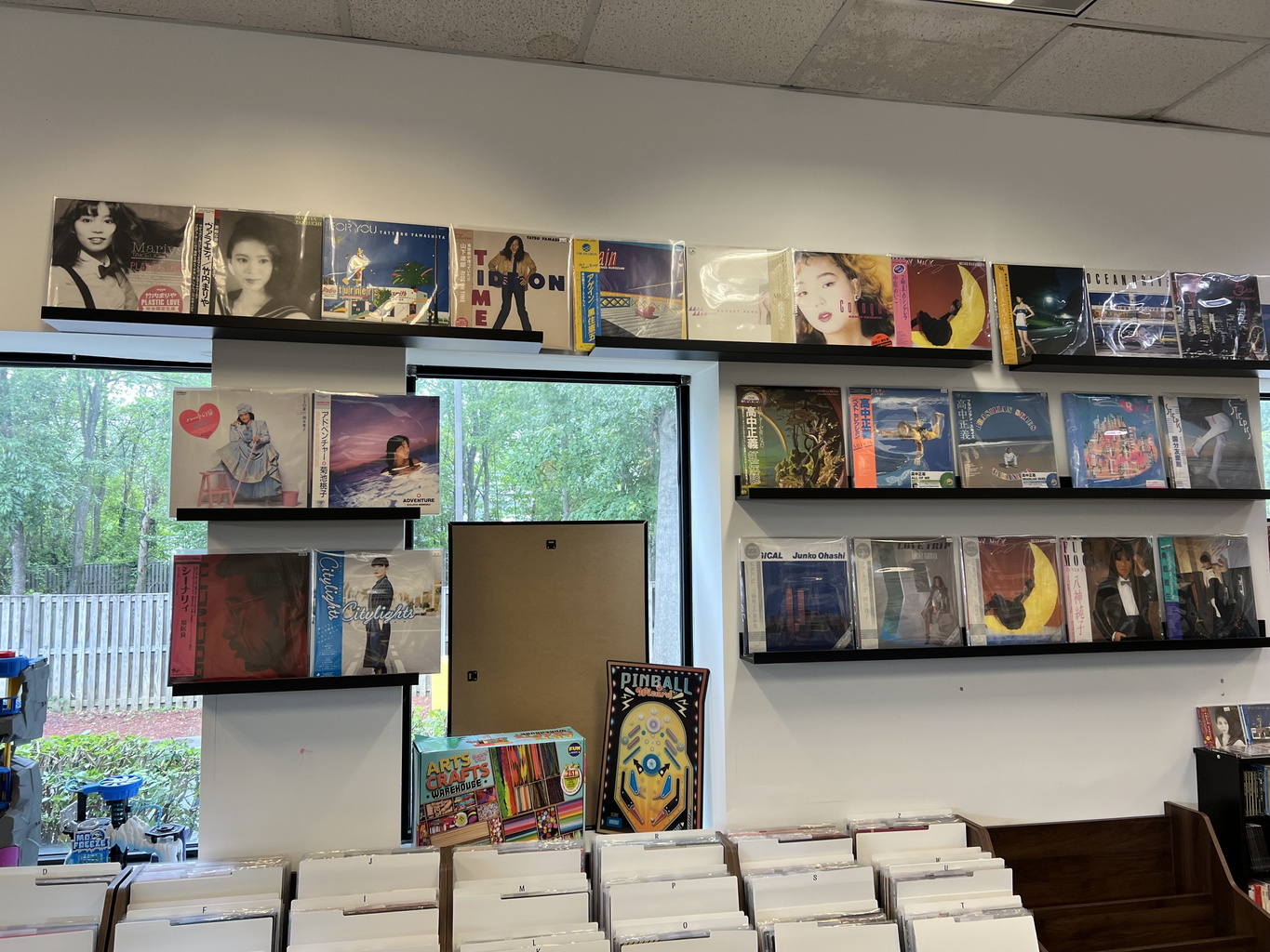 City pop wall at Pinay Collectibles