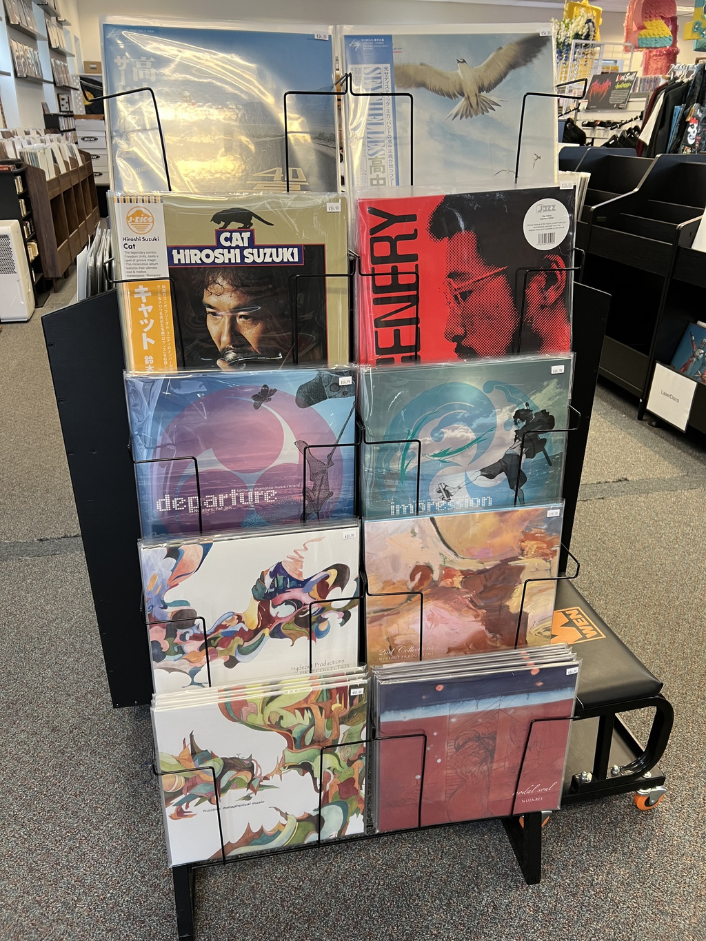 Jazz fusion records at Pinay Collectibles