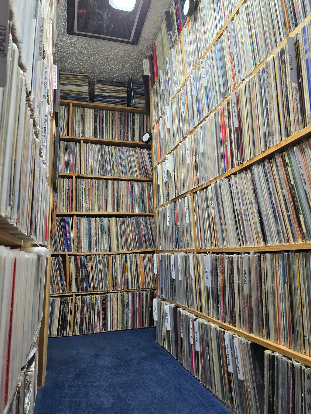 Wax Trax rock room