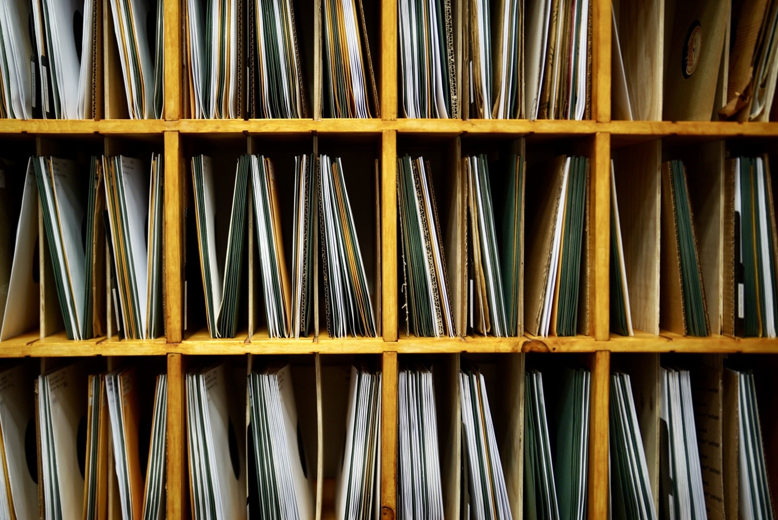 78 rpm record cubbies