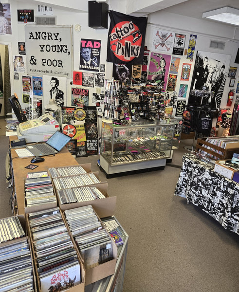 Counter and punk accessories at Angry Young & Poor