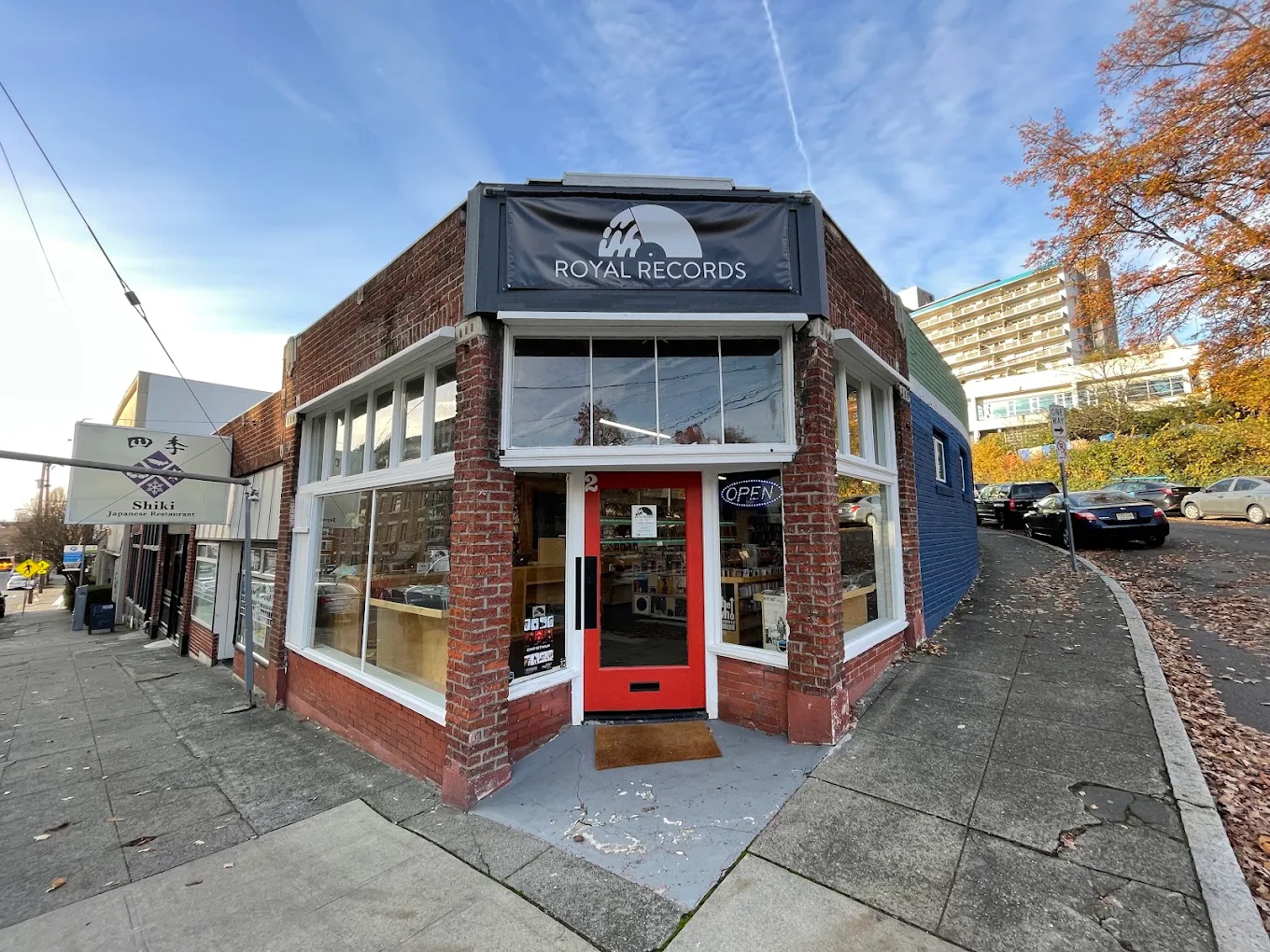 Royal Records storefront