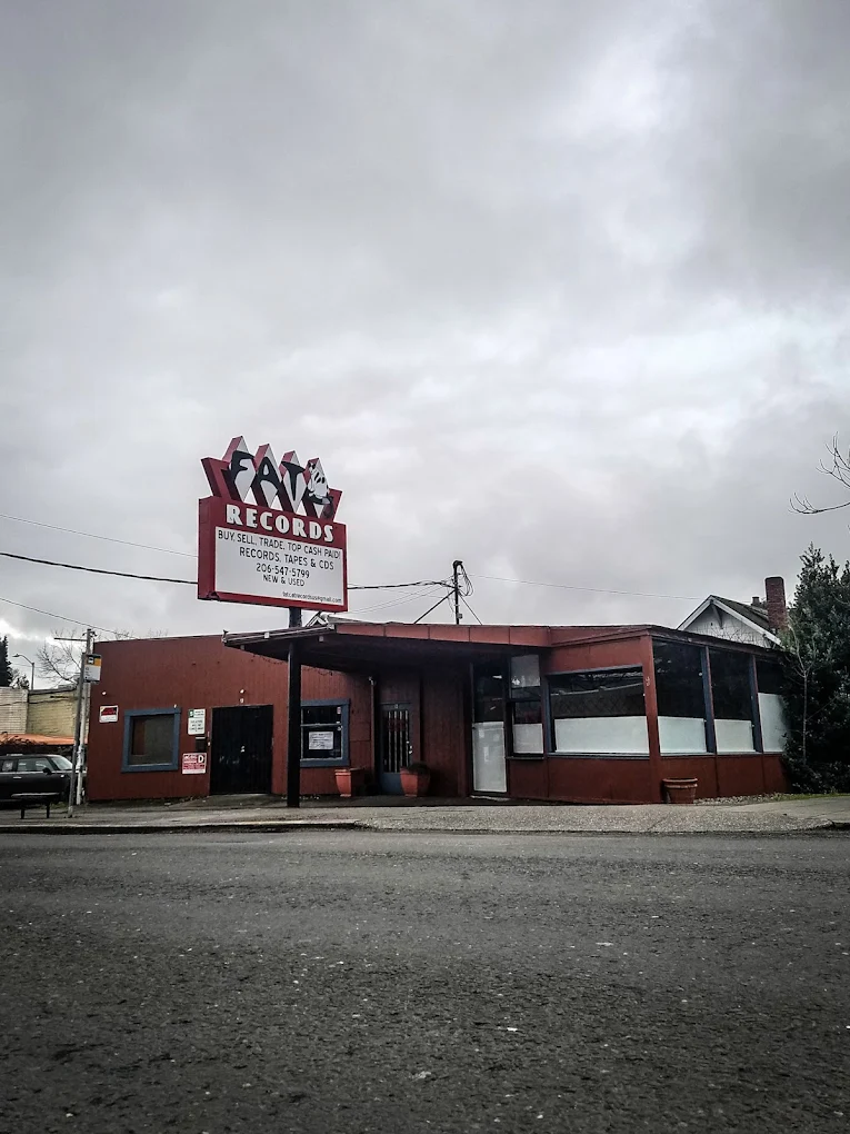 Fat Cat Records storefront