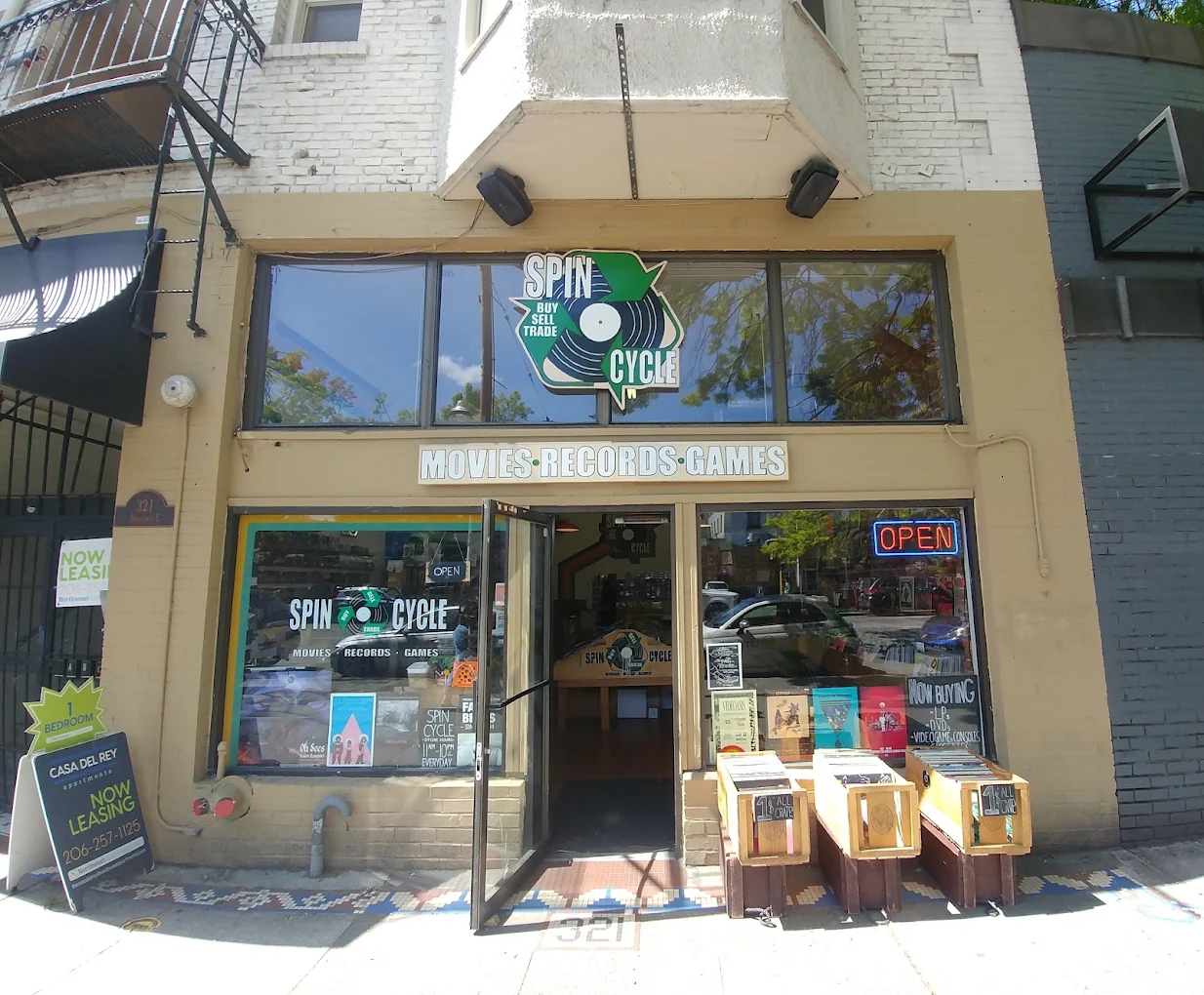 Spin Cycle storefront