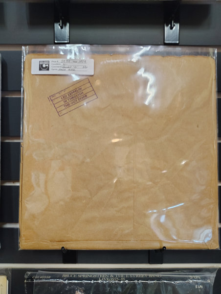 Back cover of a sleeved collectible record at Disc-Cover Records